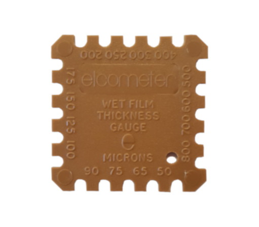 Medidor de Película Húmeda Plástico 50-800 Micrones