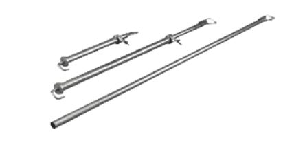 90-350 Juego de Soportes para Puertas 3 Pcs