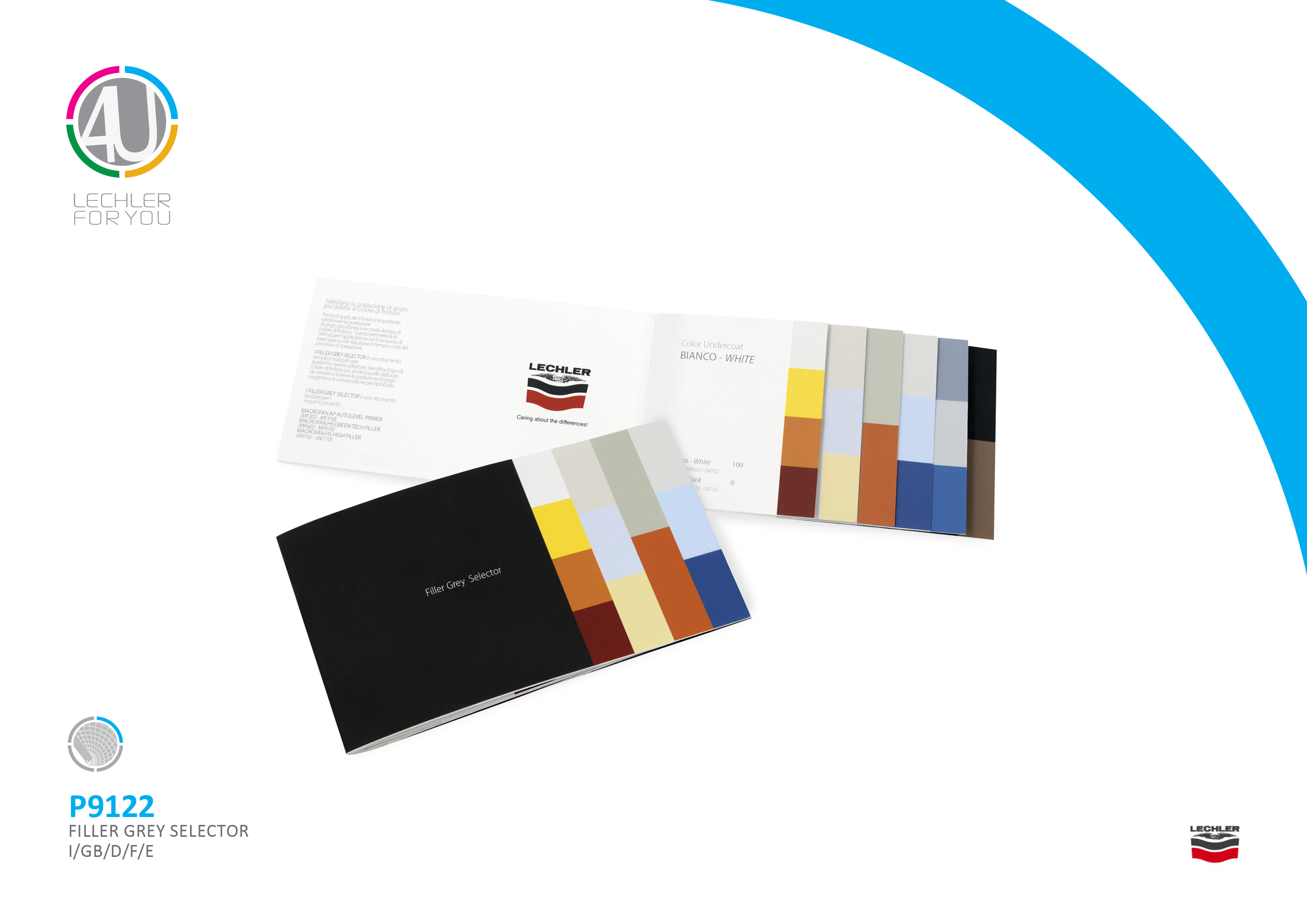 P9122 Filler Selector de Color en Escala de Grises