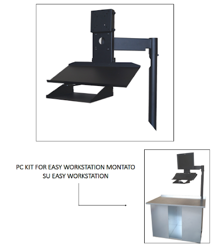 Soporte de Mesa Para Easy Workstation
