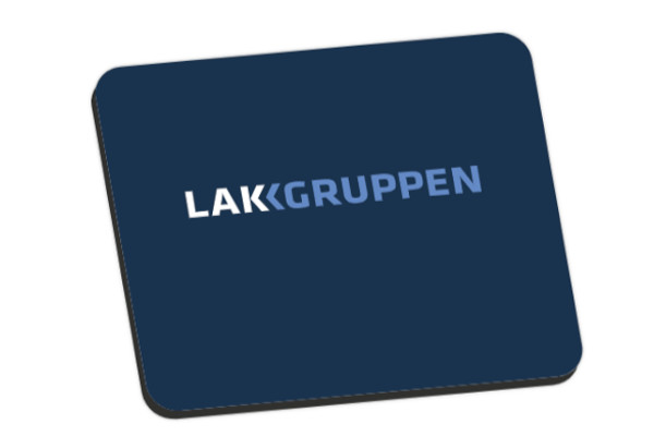 Alfombrilla de ratón con logo de Lakgruppen