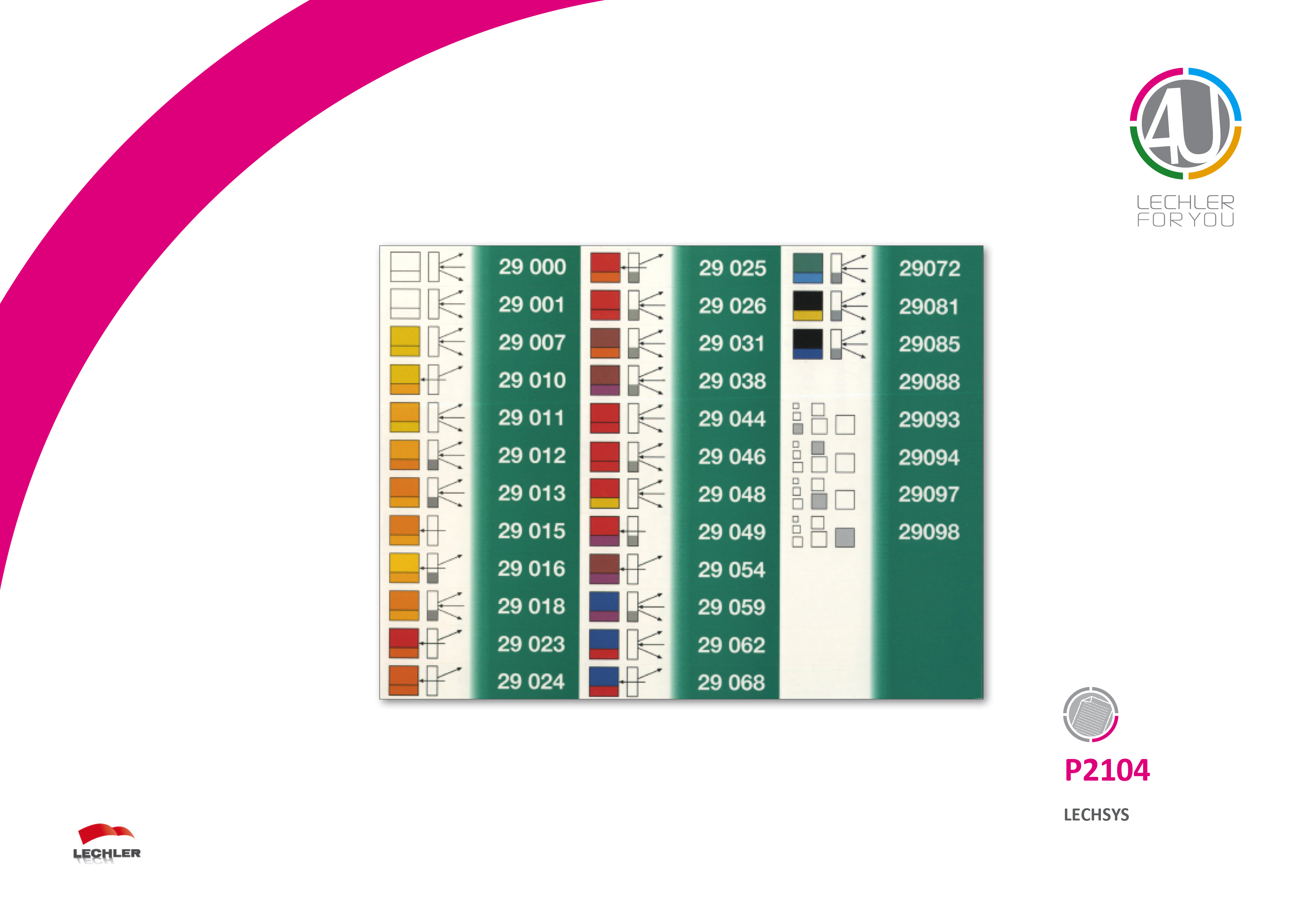 Stickers para el sistema Lechsys