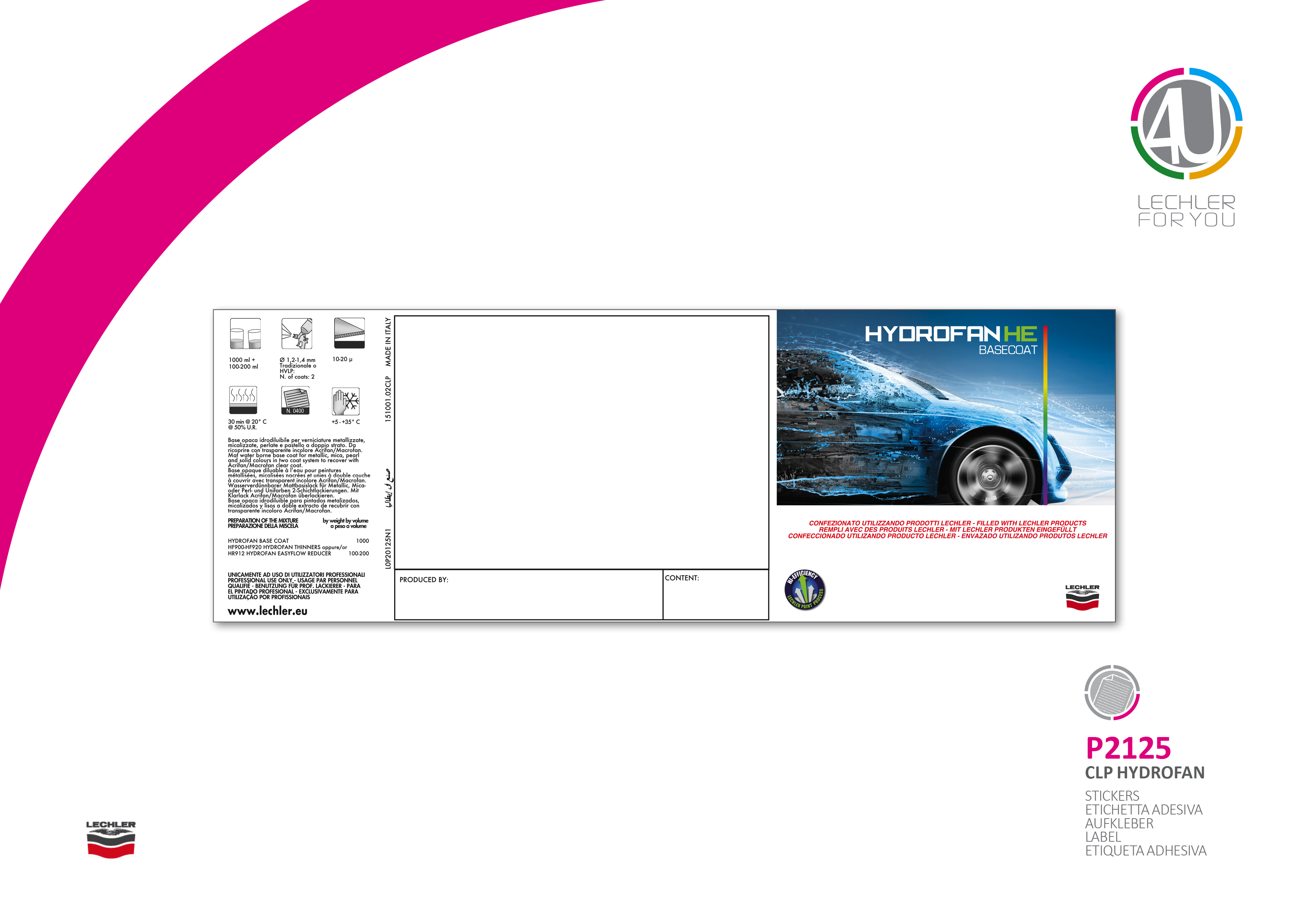 Etiqueta Hydrofan Para Lata