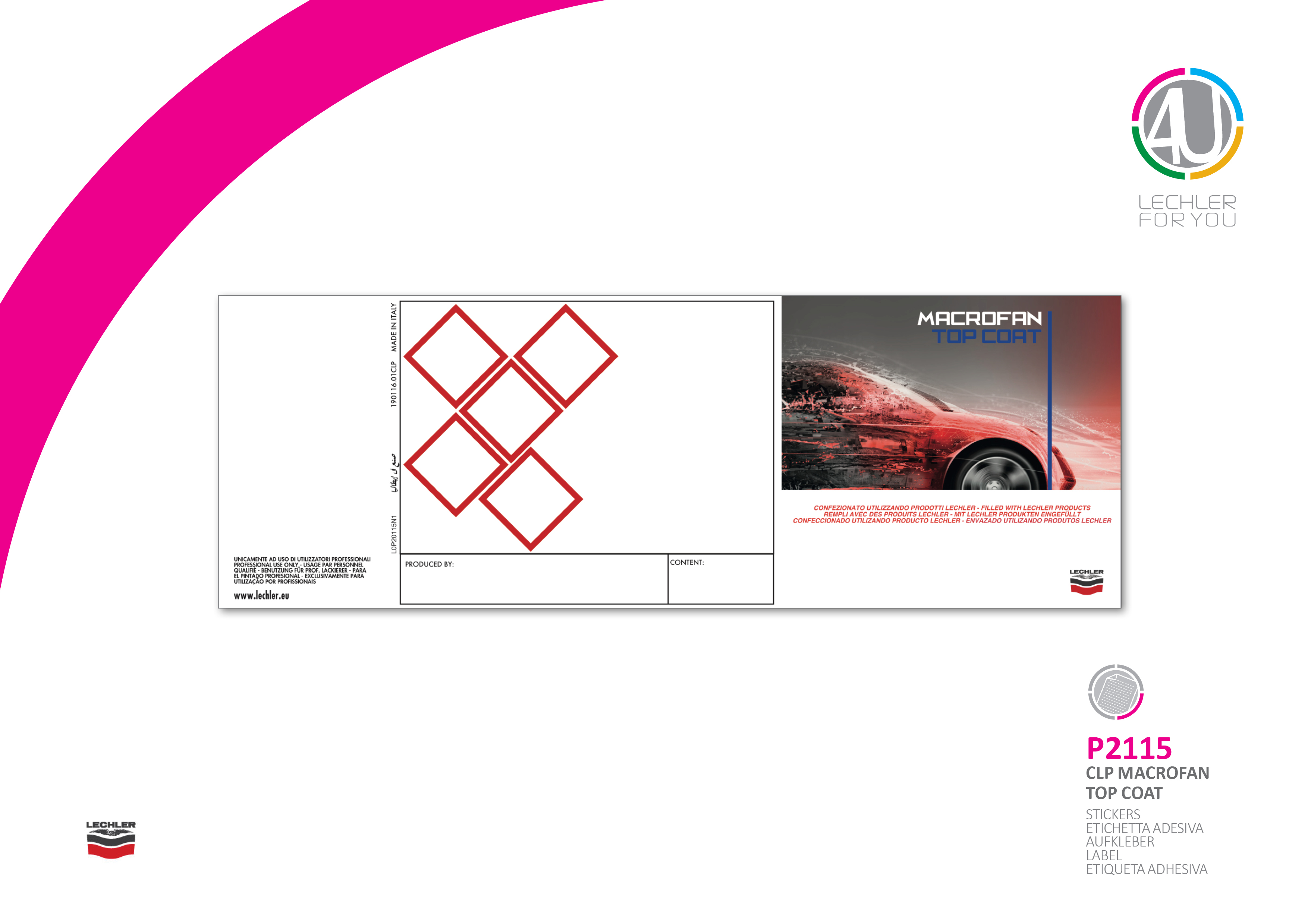 Macrofan Etiqueta Para Lata