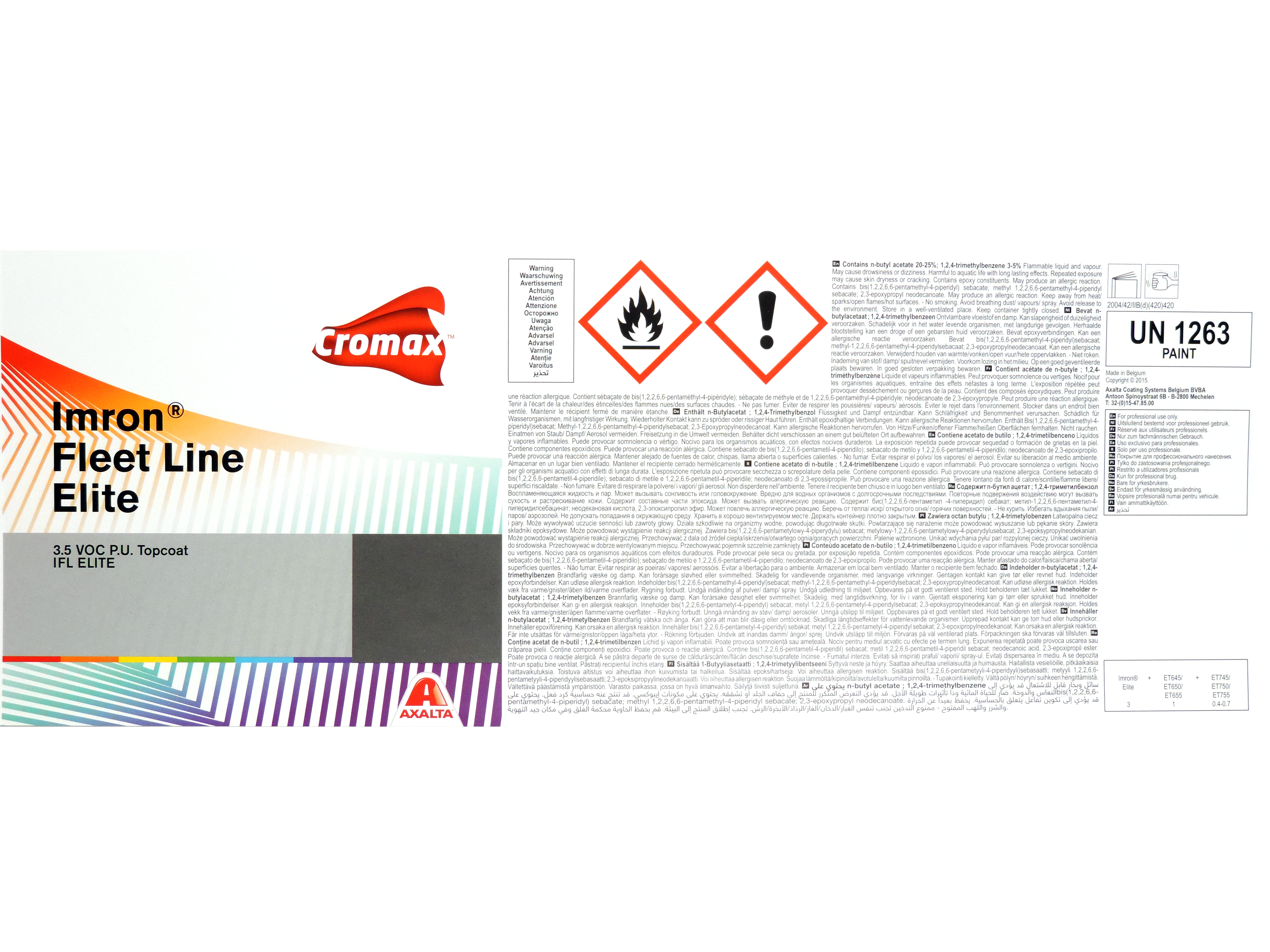 Imron Elite Etiqueta